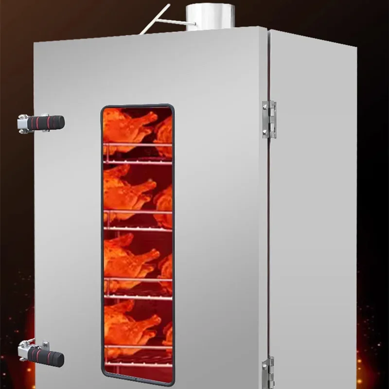 Zuckerraucher, kommerzieller Gas-Räucherspeck aus Edelstahl, geräucherte Ente, Räucherofen, elektrischer Räucherofen für geräucherte Geräte, kleiner Räucherofen Image