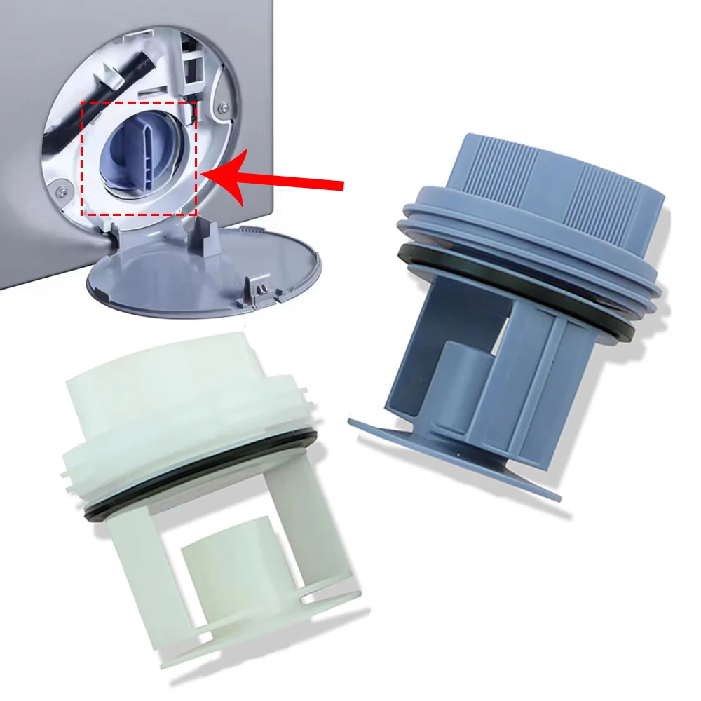 Für Siemens WM1095/1065 Entwässerung Pumpe Ablauf Outlet Dichtung Stecker Filter Trommel Waschmaschine Abdeckung Zubehör WD7205 Teile