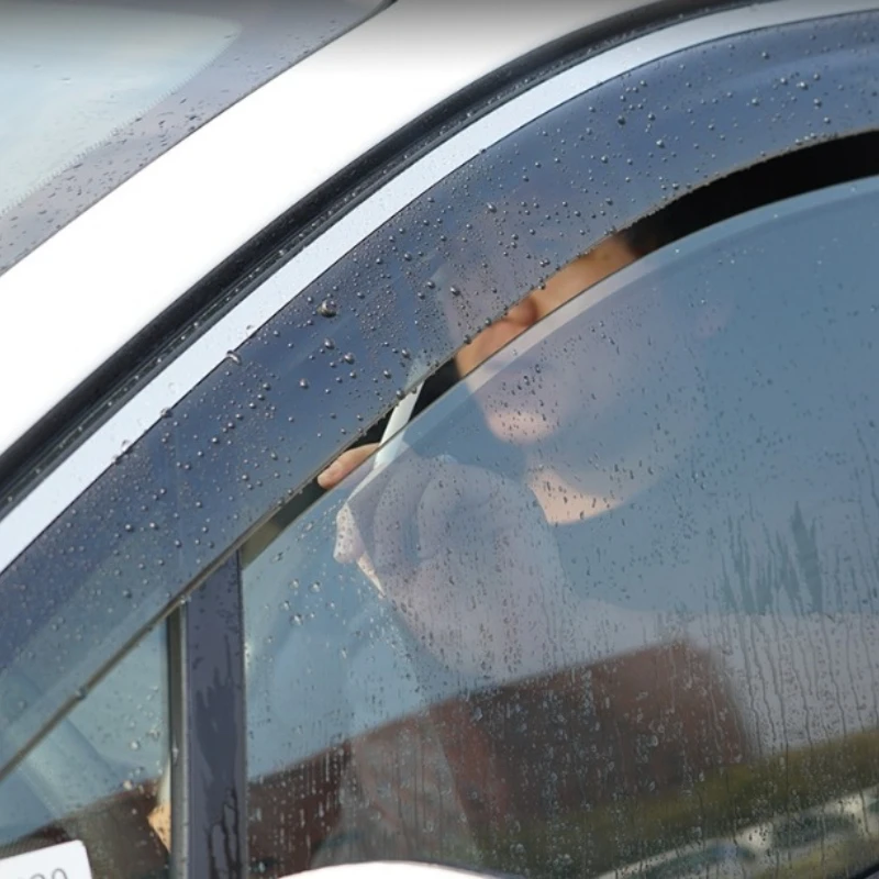 Autofenster Regen für Great Wall Wingle Rückspiegel Regen Stirn Auto Dekoration Zubehör Shades Ventvisor Streifen Image