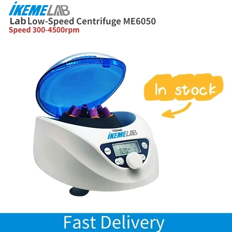 IKEME Zentrifugenmaschine LowSpeed 300-5000 U/min Medizinische Versorgung Plasmazentrifuge Blutzahnmedizin Zentrifuge Laborausrüstung Image