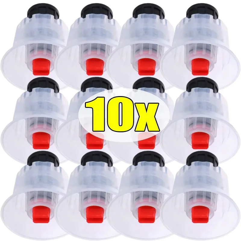 1-10 stücke Schaum Düse Auto Waschen Schaum Spray Düse Windschutzscheibe Fan Schaum Düsen Innengewinde 16mm Auto waschen Wasser Pistole Düsen Image