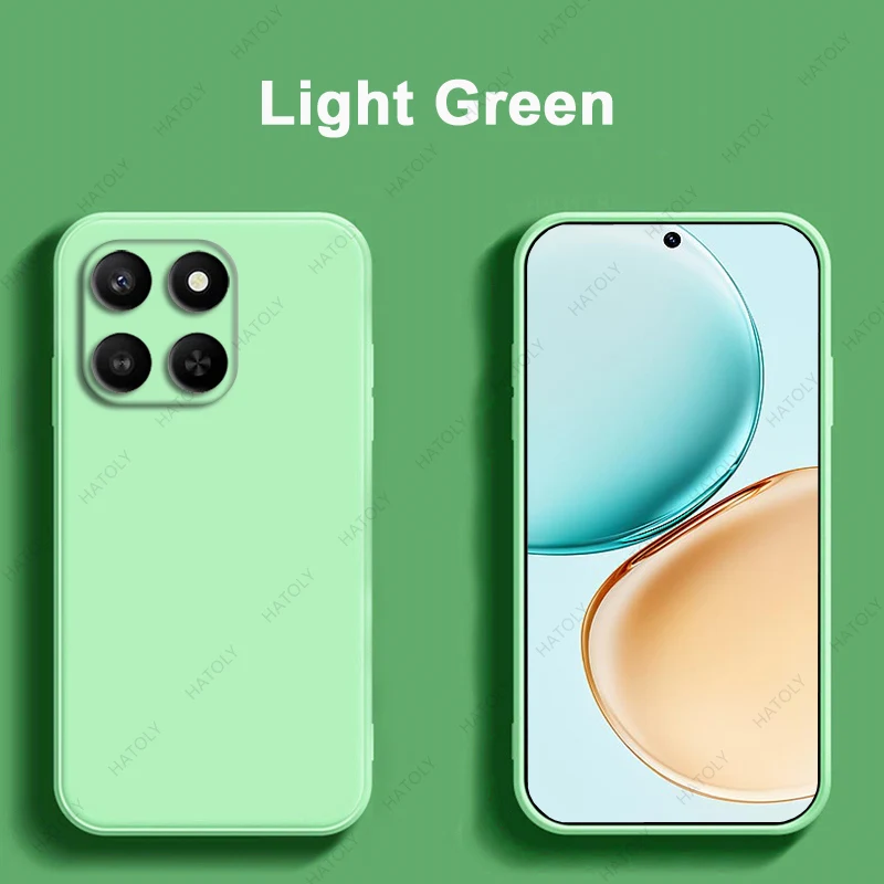Per Honor 400 Smart 5G Custodia in silicone liquido Custodia per telefono per Honor X7d Custodia Funda чехол Cover posteriore per Honor Play 10T Cina Custodia