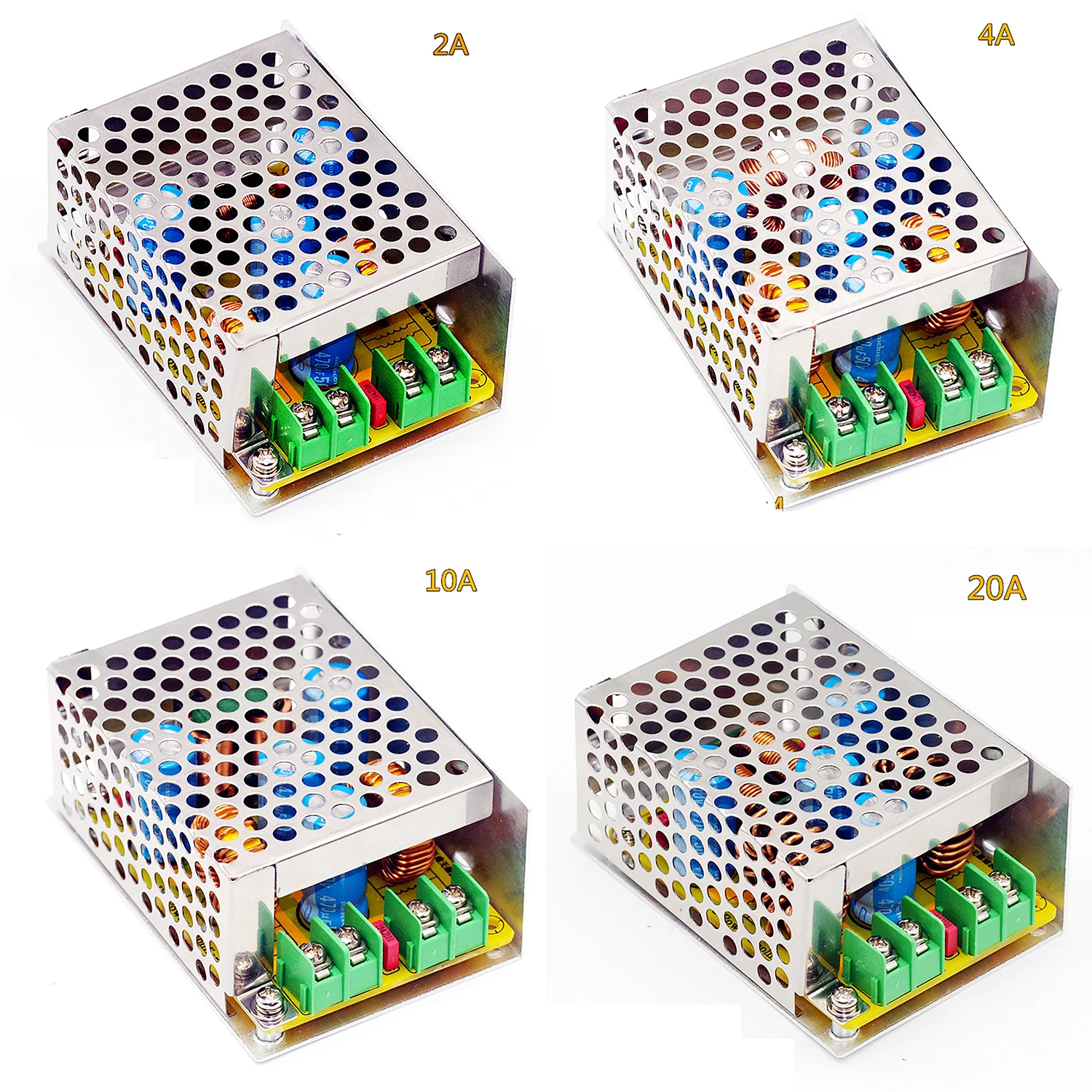 DC LC Tiefpassfilter EMI EMC Unterdrückung AUTO Audio, Hochfrequenz-Rauschfilter Schaltnetzteil Welligkeitsreduzierung 12V 24V Image