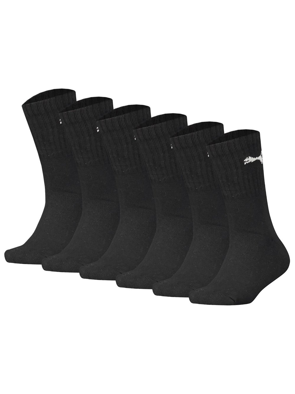 Puma Socken 6er Pack Kinder schwarz, 31-34 Image