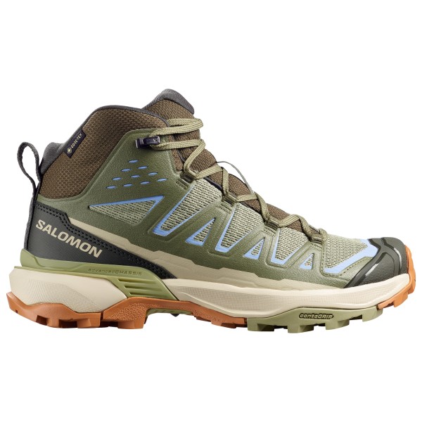 Salomon - Women's X Ultra 360 Edge Mid GTX - Wanderschuhe 39 1/3 | EU 39 oliv