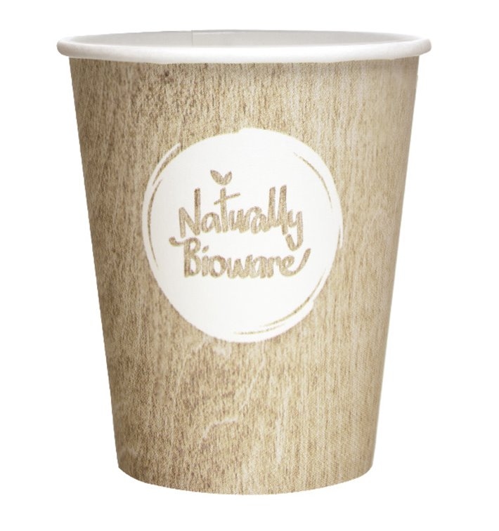 MONOUSO - Bio Kaffeebecher to go Vending und PLA 6 Oz/192ml Ø7,0cm (3.000 Stück) Image