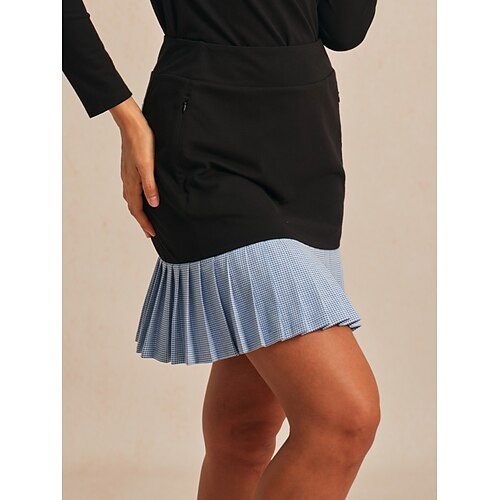 Damen Golf-Skorts Schwarz blau Rock Damen-Golfkleidung, Kleidung, Outfits, Kleidung Image