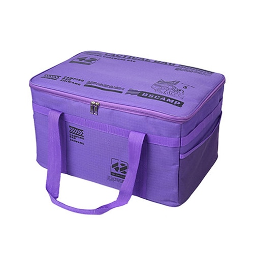 große, faltbare Outdoor-Aufbewahrungstasche, wasserdicht, tragbar, Camping Picknick-Organizer für Kochgeschirr, Töpfe, Geschirr, Gaskartusche, stoßfeste taktische Outdoor-Tragetasche Image