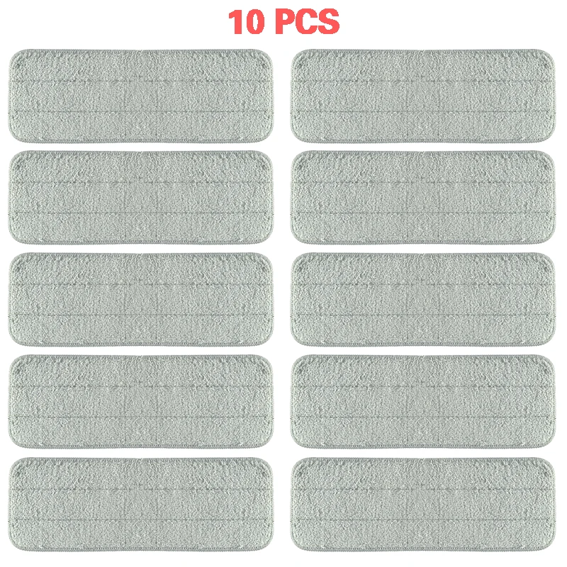 4/6/10 PCS Deerma Ersetzen Mops für Mi Mijia Wasser Spray Mopp 360 Rotierenden Reinigungs Tuch Kopf Holz Carbon faser Tuch C2 Image