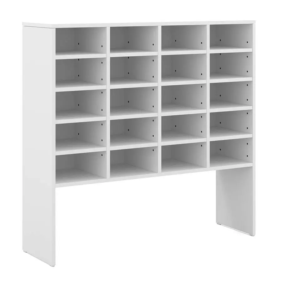 Hermia Schuhschrank Garderobe Weiß 104 x 99 cm Image