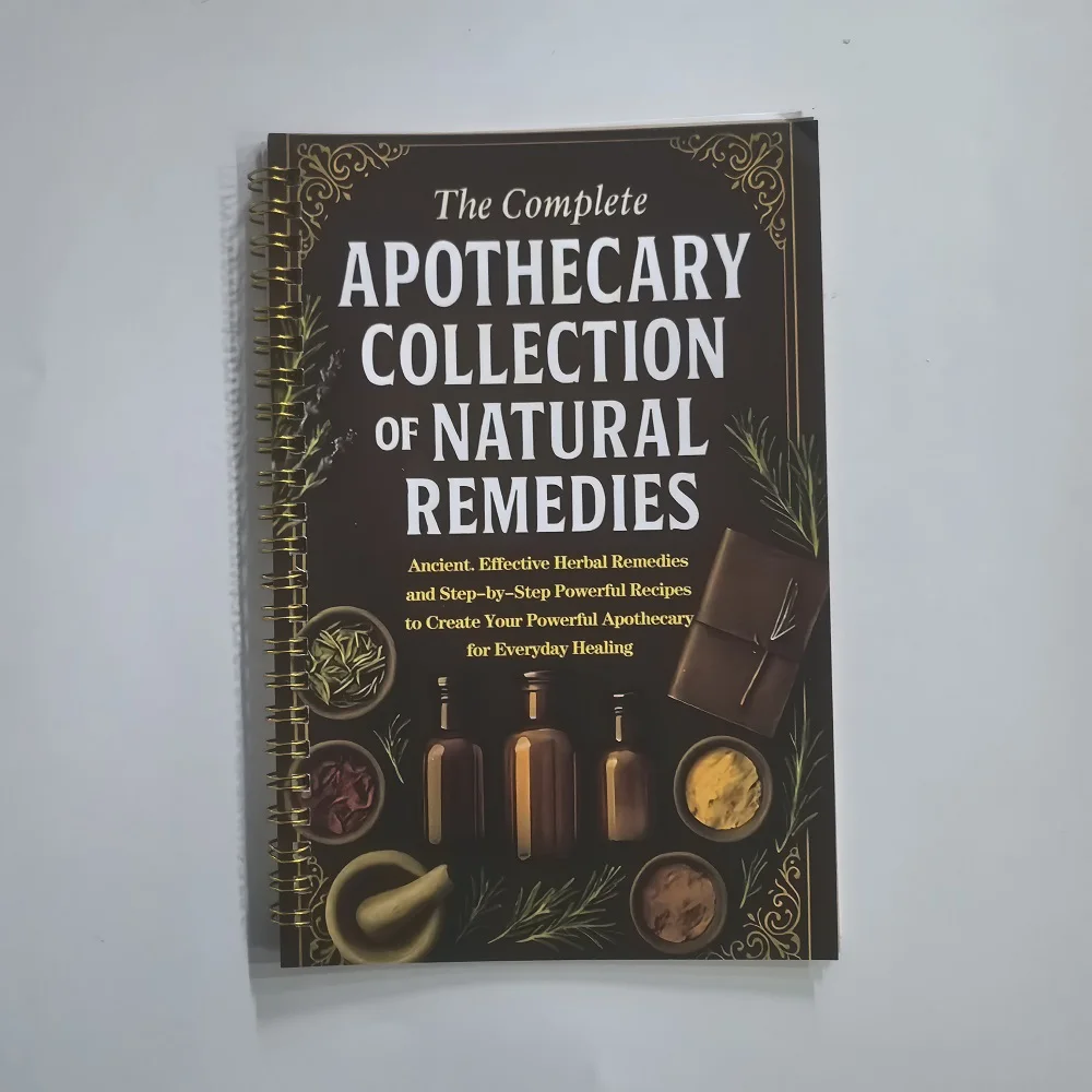 Tincture Recipes Book The Apothecary Collection Of Natural Remedles Guide To Herbal Remedies Notebook