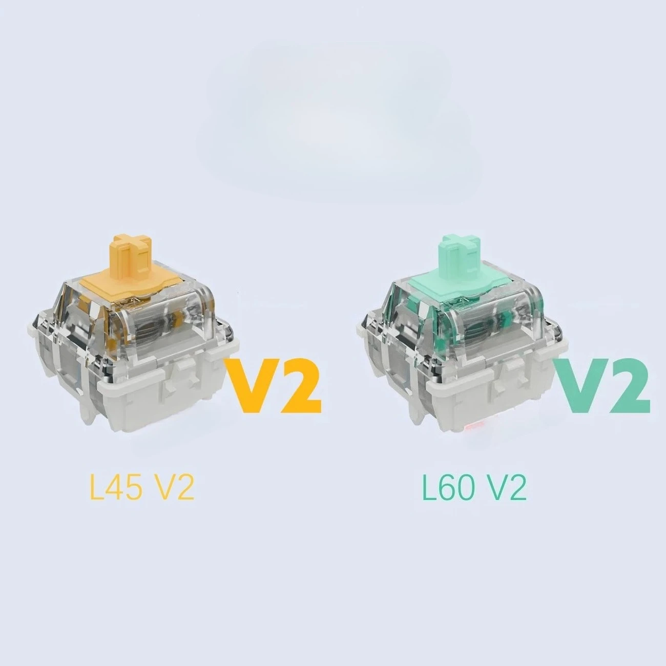 Lekker V2 Linearer Magnetschalter Hall-Effekt-Schalter L45 V2 L60 V2 für Wooting 60HE/80HE/TwoHE Magnetisches Tastaturzubehör Image