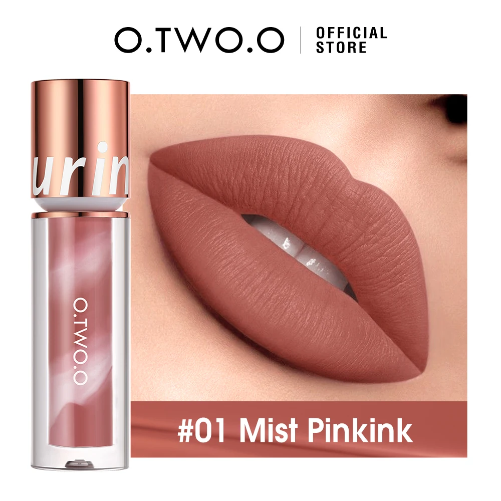 O.TWO.O rossetto lucidalabbra trucco impermeabile velluto antiaderente tazza 8 colori tinta labbra opaco lunga durata Sexy rossetto liquido rosso
