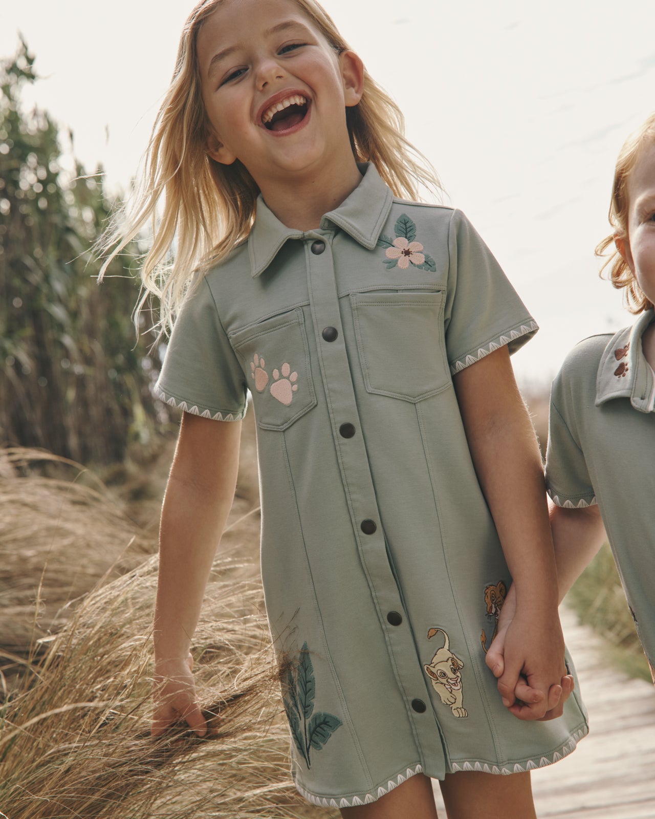 Disney Cub Club Button Dress - 3T