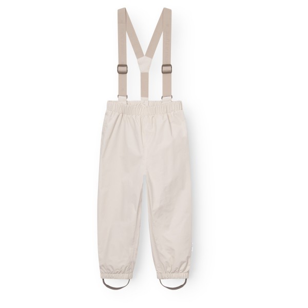 Mini A Ture - Kid's Matwilans Suspender Pants - Regenhose Gr 116 - 6 Years weiß