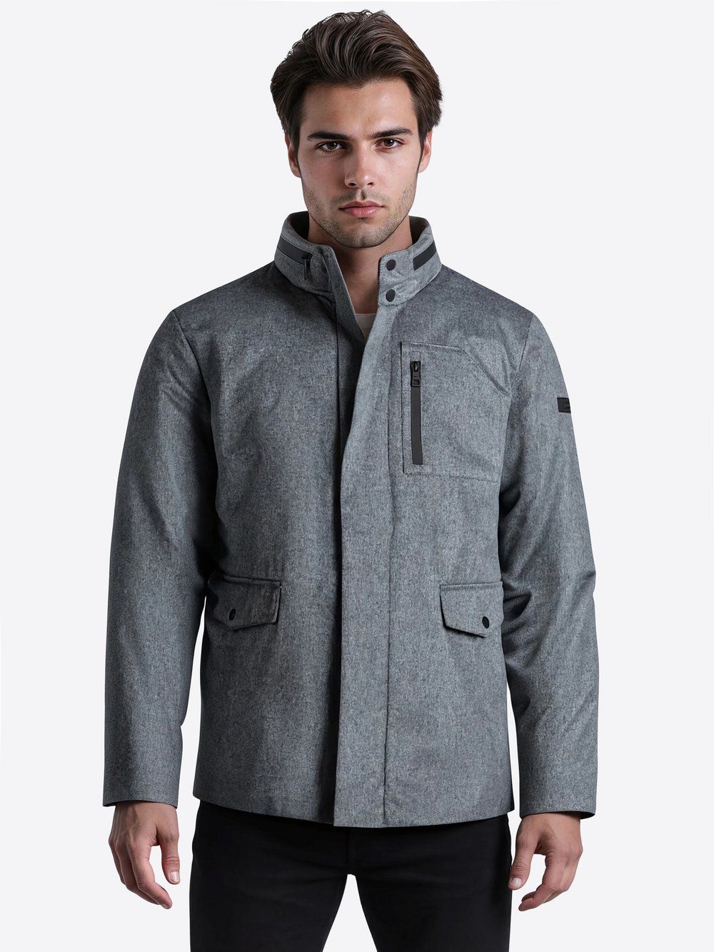 Pierre Cardin Jacke Herren grau, 52 Image