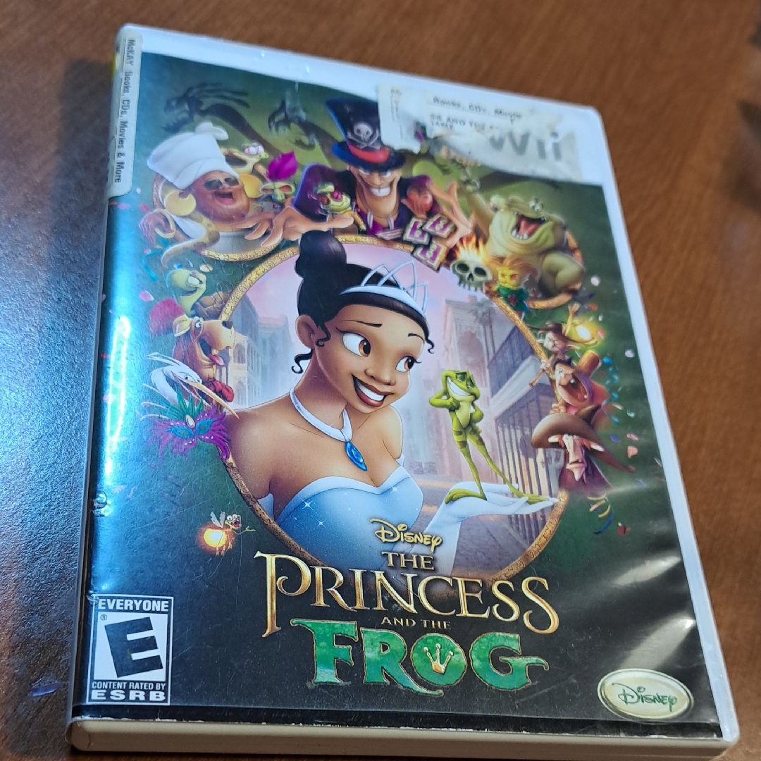 Disney Video Games & Consoles | Disney Wii The Princess And The Frog Video Game / Bundle Only | Color: White | Size: Os
