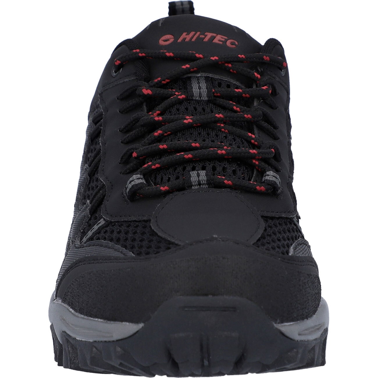 Wanderschuh HI-TEC "Hi-Tec-Schuhe Jaguar", Damen, Gr. 41, Normalschaft, schwarz, picante, Masche, Schuhe Wanderschuh