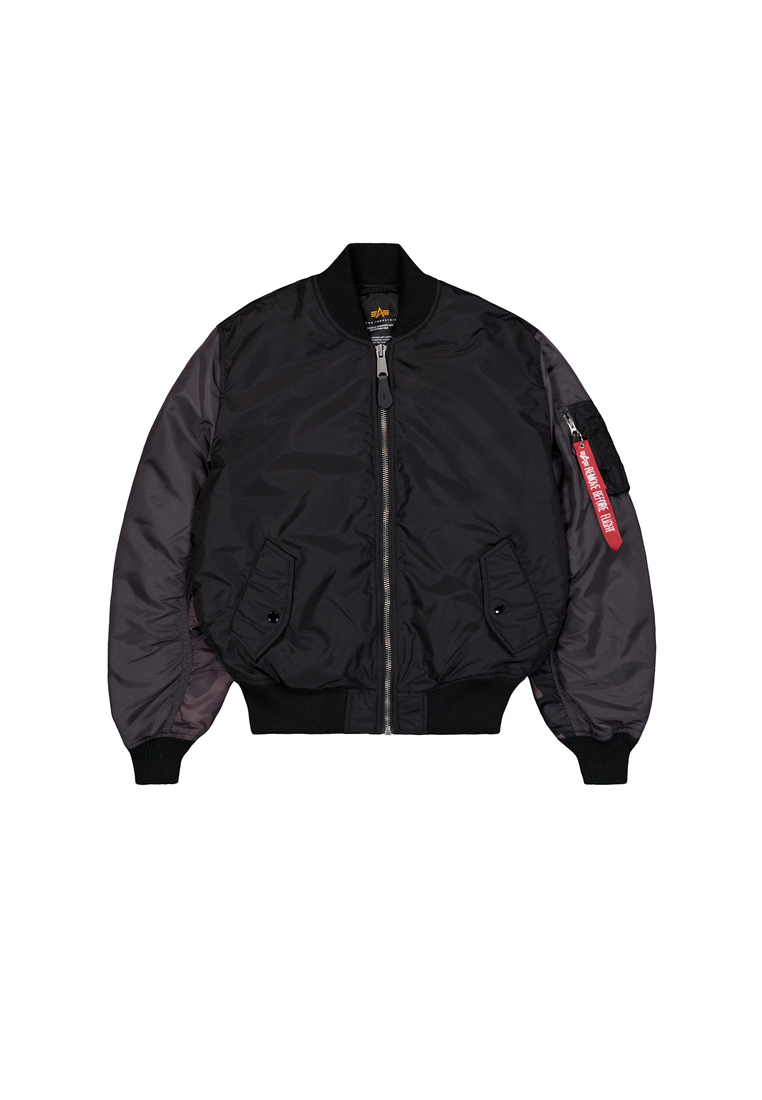 MA-1 Camo Back Embroidery Bomber Jacket Image