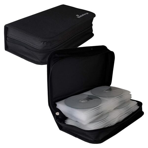 MediaRange CD-/DVD-Tasche schwarz 96 CDs