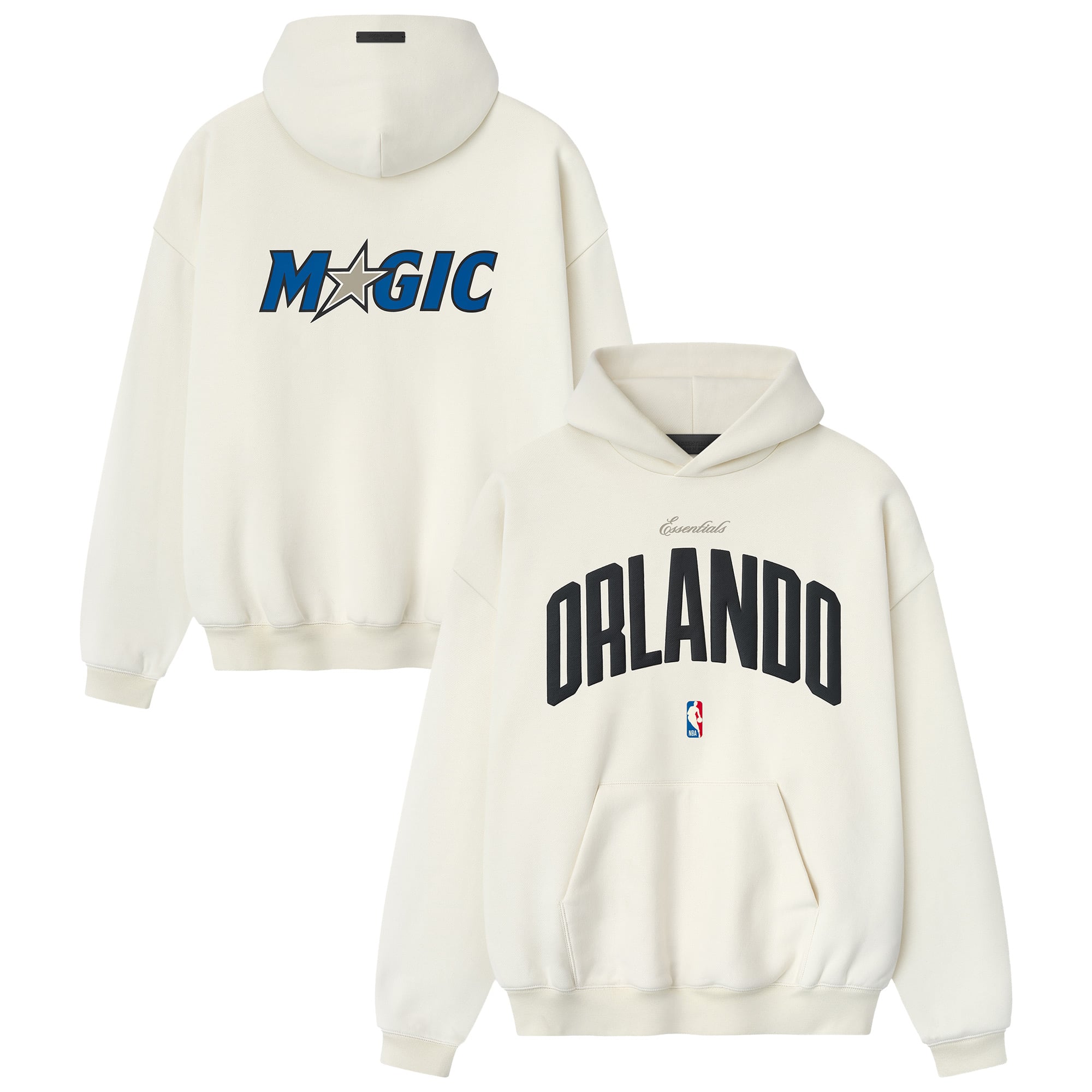 Sweat à capuche Orlando Magic x Fear Of God coupe années 90 - unisexe Taille: 2XL