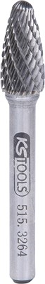 Ks Tools HM Rundbogen-Frässtift Form F, 10mm [Hersteller-Nr. 515.3264] Image