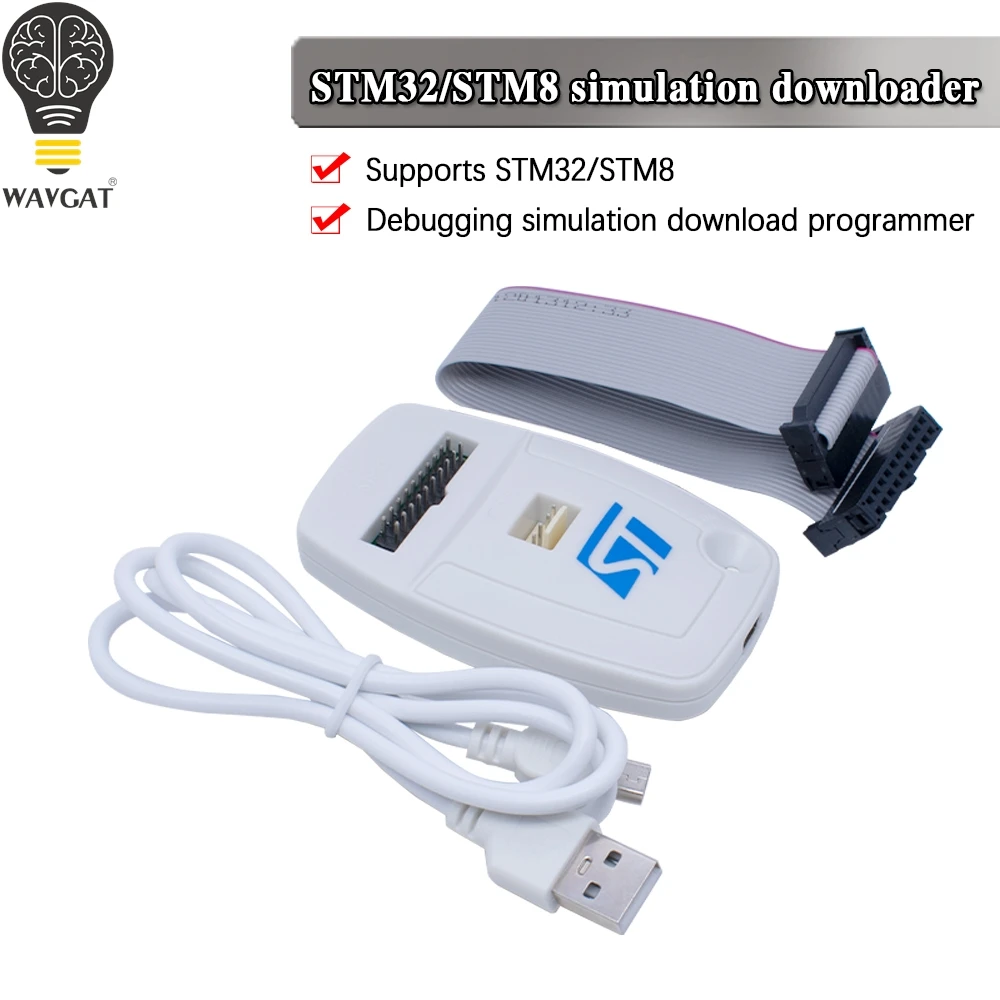 100 % brandneues ST-LINK/V2 ST-LINK V2(CN) ST LINK STLINK Emulator Download Manager STM8 STM32 künstliches Gerät Image