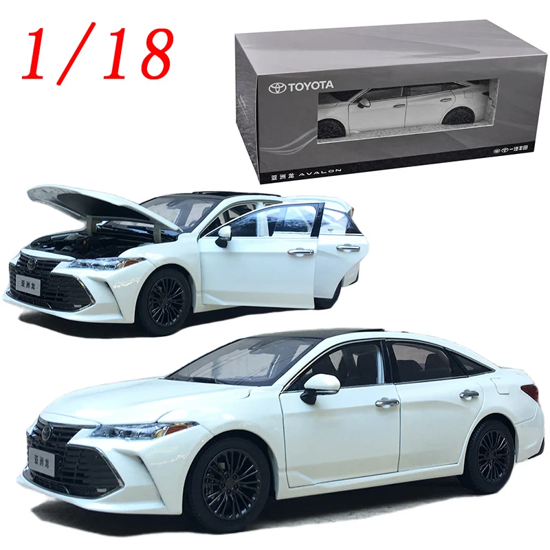 Diecast 1/18 Skala Toyota Avalon Legierung Auto Modell Toyota Avalon Spielfahrzeuge Original Box Spielzeugautos Geschenk Image