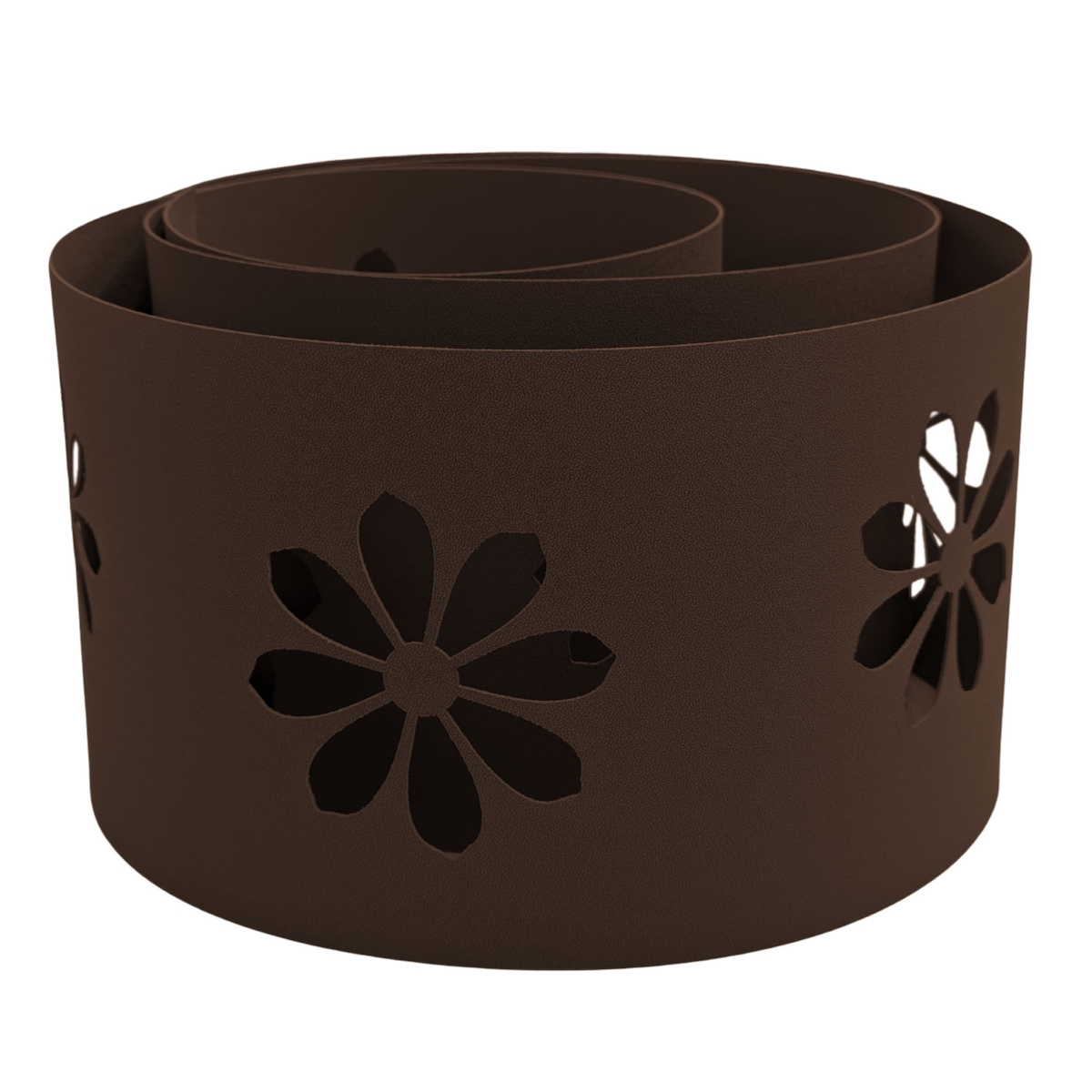 zaun|zu® Sichtschutz zaun|zu PREMIUM dekor Sonnenblume Sichtschutz Braun 2,55m Image