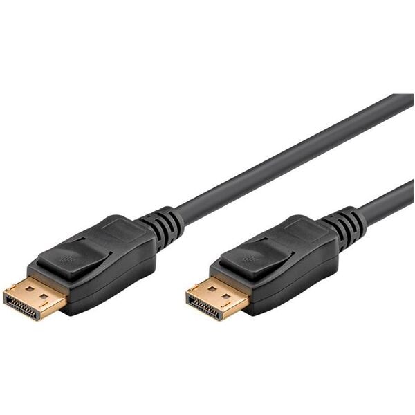 goobay Anschlusskabel DisplayPort 2.1 schwarz 3.0 m Image