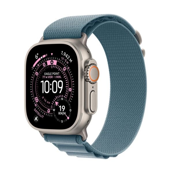 Apple Smartwatch Apple Watch Ultra 3 Alpine Loop Medium Cellular + GPS 49 mm blau, nat 40 Image