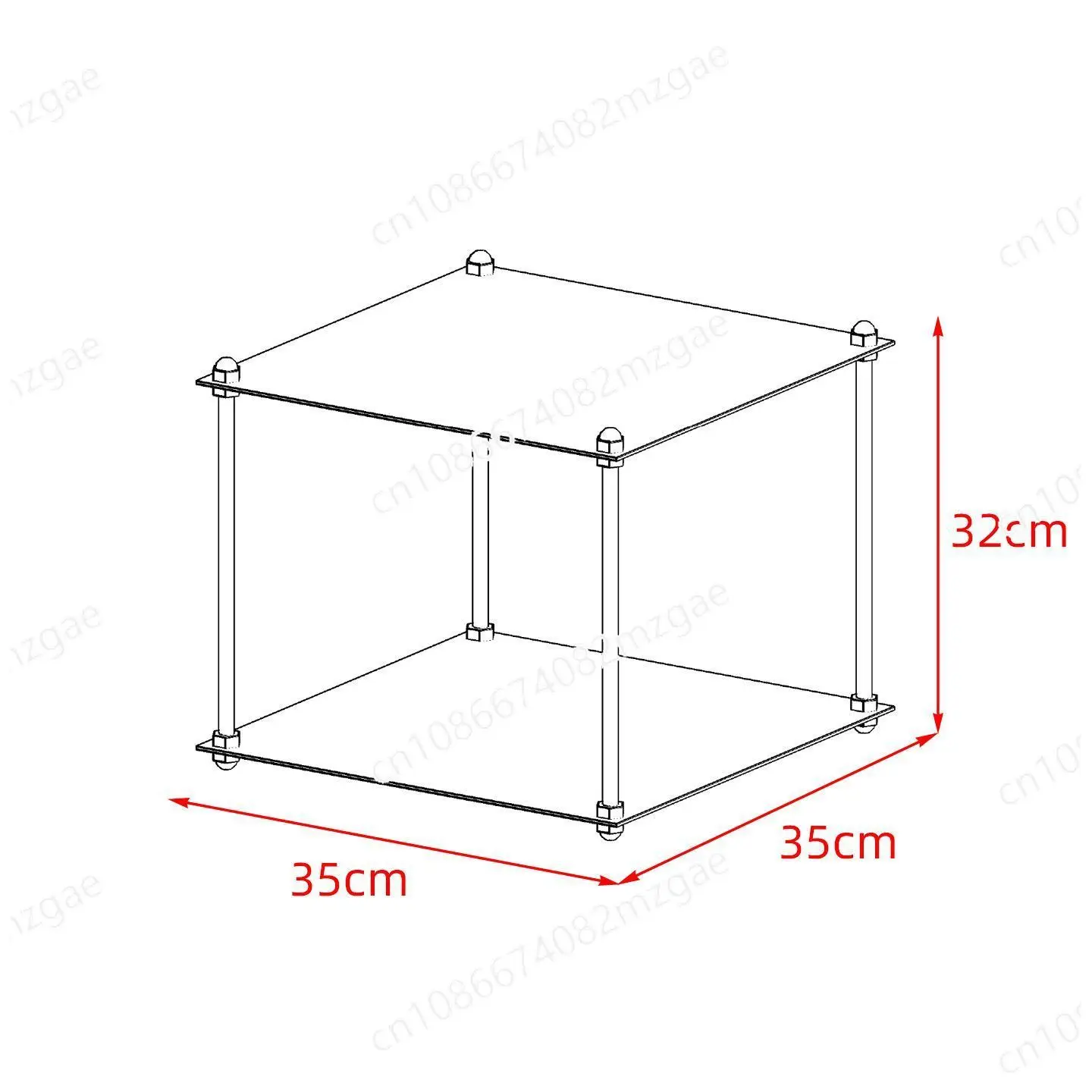Minimaler kleiner Beistelltisch aus Edelstahl, Couchtisch, Boden, mehrschichtiges Gestell, Metall-Winddisplay, Lagerregal
