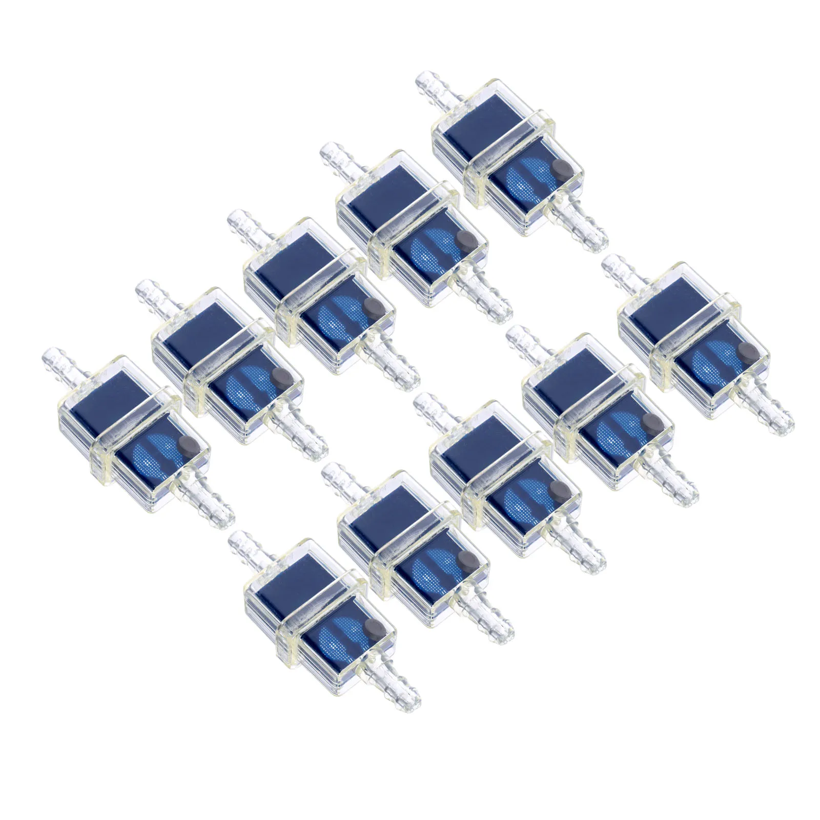 10 stücke ABS Motorrad Moped Benzin Gas Kraftstoff Benzin Filter Tasse Universal Öl Filter Transparent Gürtel Magnetische Öl Tasse Universal Image