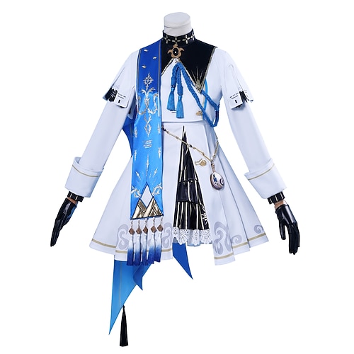 Costume da cameriera Anime Abiti Abiti Cosplay Halloween Carnevale Mascherata Feste Con il fumetto Costume Per Per donna Adulti