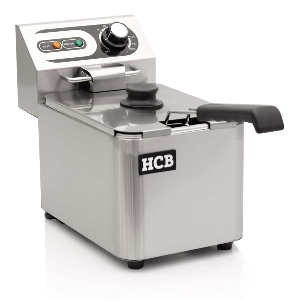 HCB Fritteuse - 4,5 Liter - 230V - Edelstahl Image