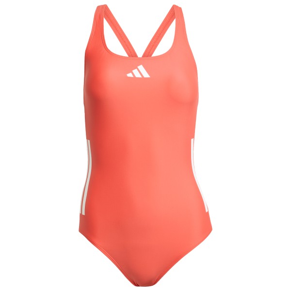 adidas - Women's 3 Stripes Bold Swimsuit - Badeanzug Gr 34 rot