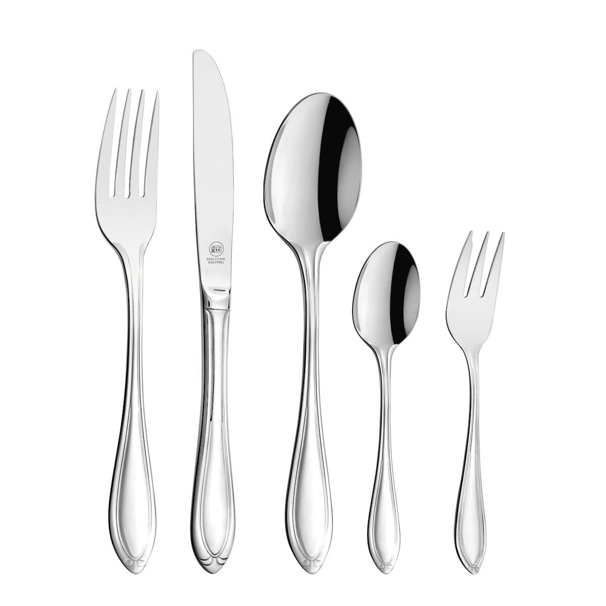 Carl Schmidt Sohn, INDIANA Besteckset spiegelpoliert 18/10 3-2 mm 30-teilig im Geschenkkarton Image