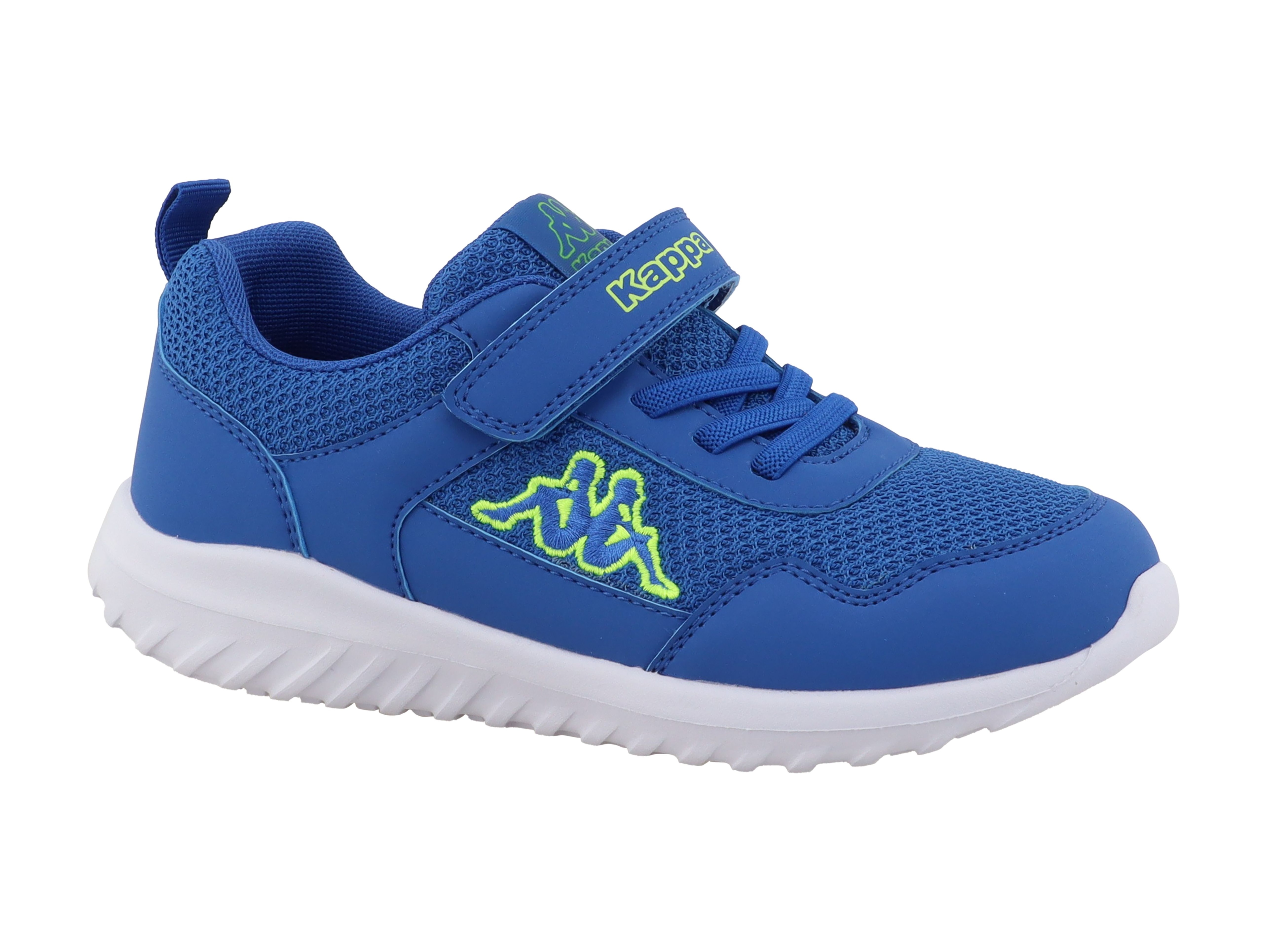 Sneaker KAPPA "PINELLA", Damen, Gr. 25, royal, lime, Synthetik, Schuhe Sneaker