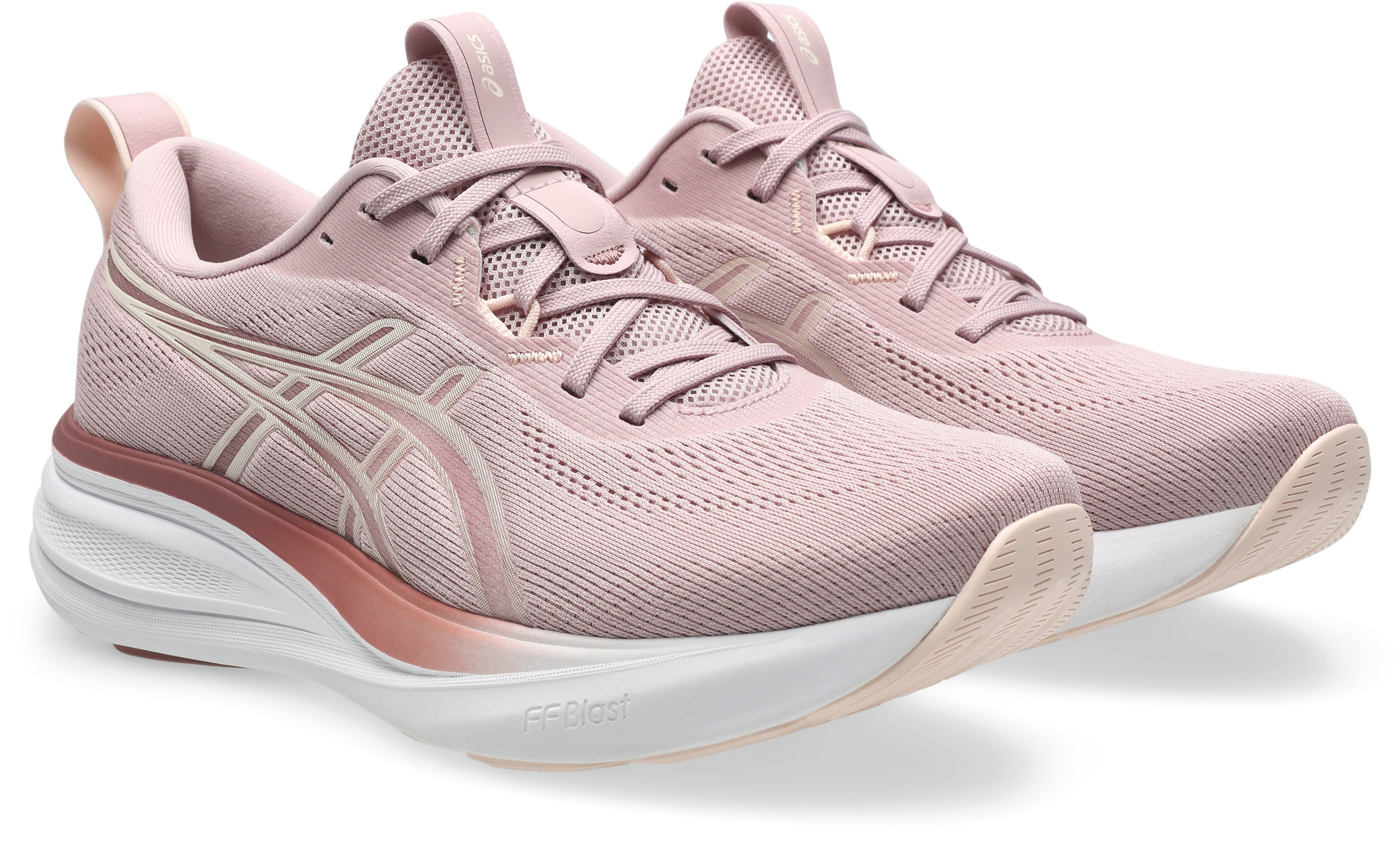 Laufschuh ASICS "GEL-PULSE 17", Damen, Gr. 40,5, morganite, pearl pink, Synthetik, Schuhe Laufschuh