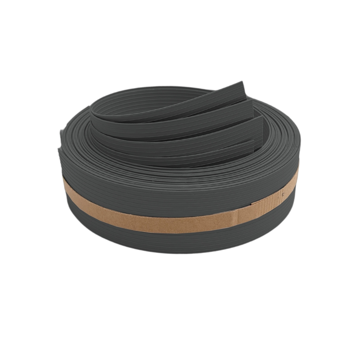 zaun|zu® Sichtschutz RILLE VIERTEL Set Sichtschutz für Doppelstabzäune Anthrazit 2,55m Image