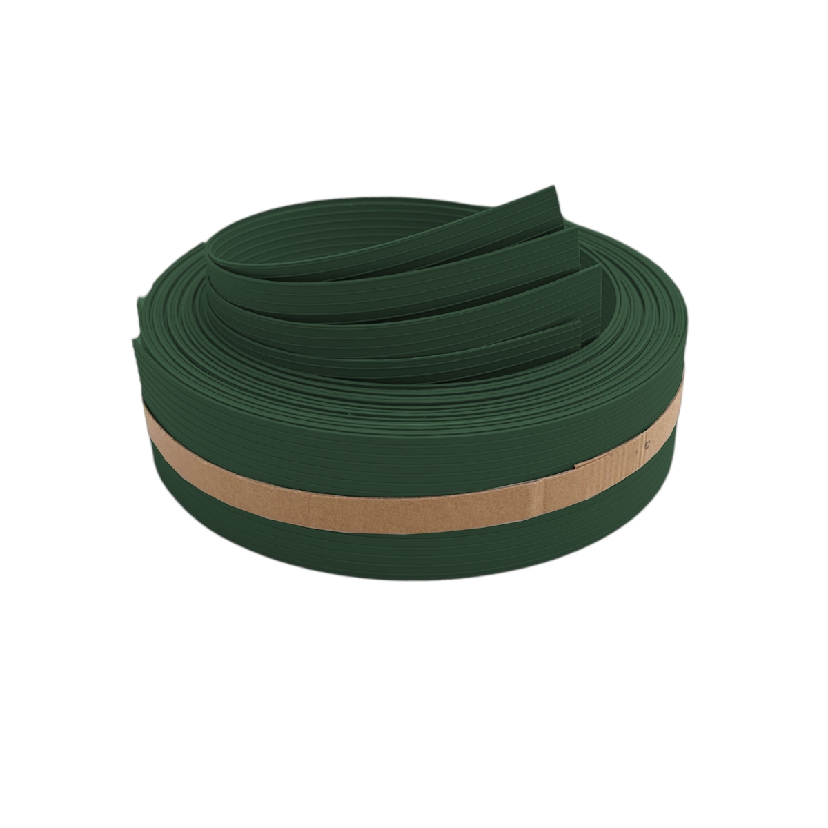 zaun|zu® Sichtschutz RILLE VIERTEL Set Sichtschutz für Doppelstabzäune Tannengrün 2,55m Image