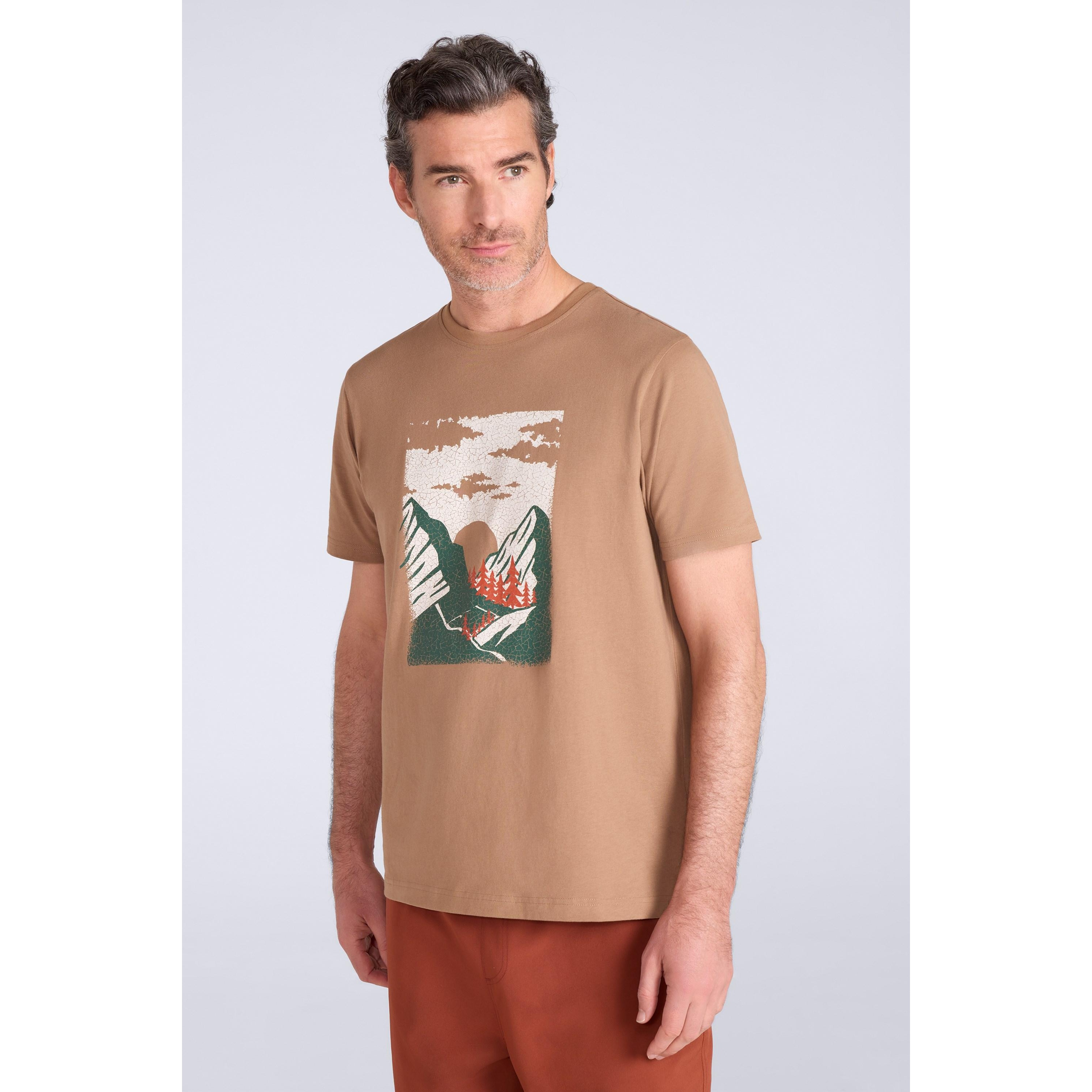 Mountain Warehouse - T-Shirt für Herren (Rostfarben) Image