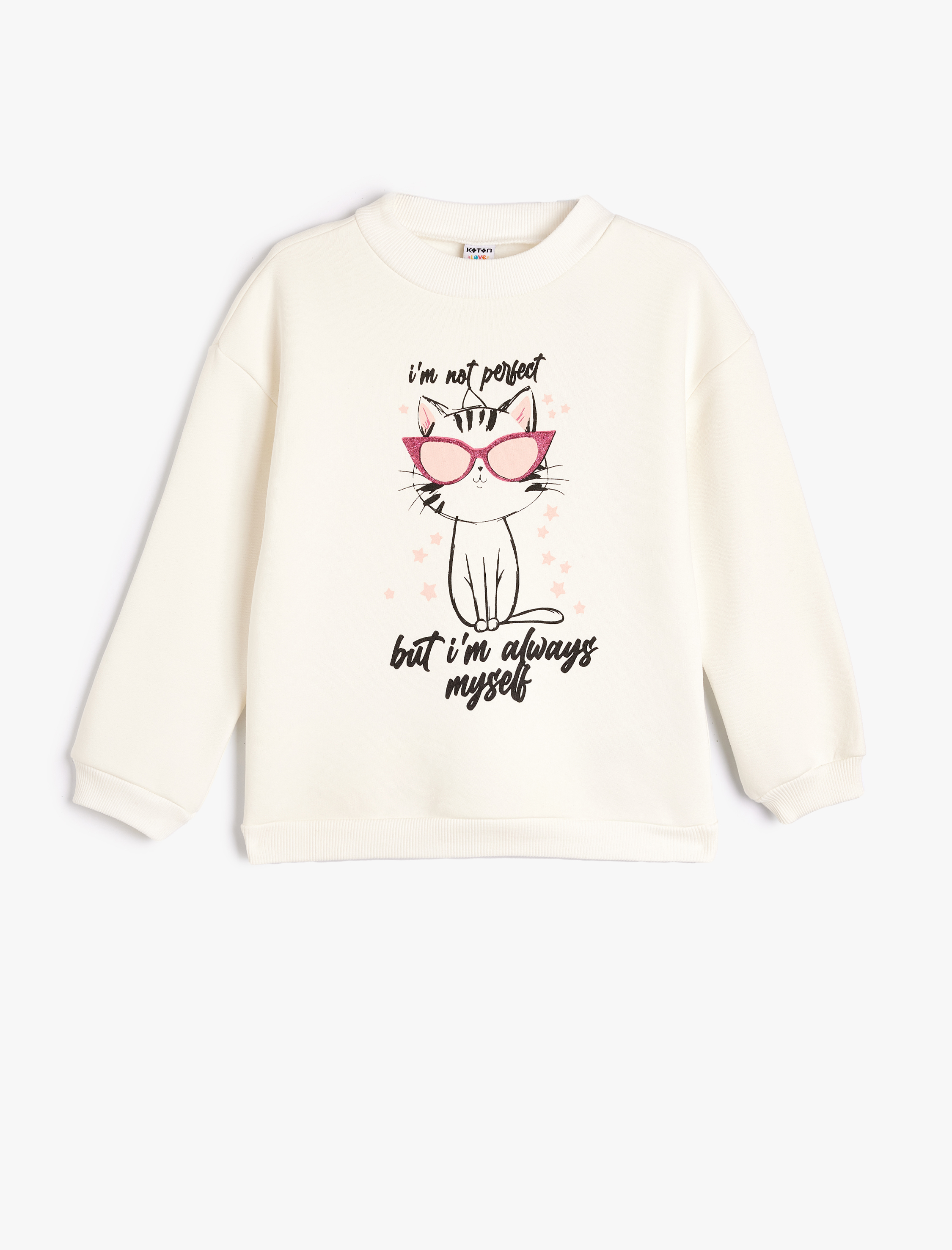 Koton Sweatshirt Rundhalsausschnitt Mit Aufdruck Sweatshirt Image