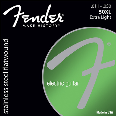 Fender 50M Stainless Flatwound 11-50