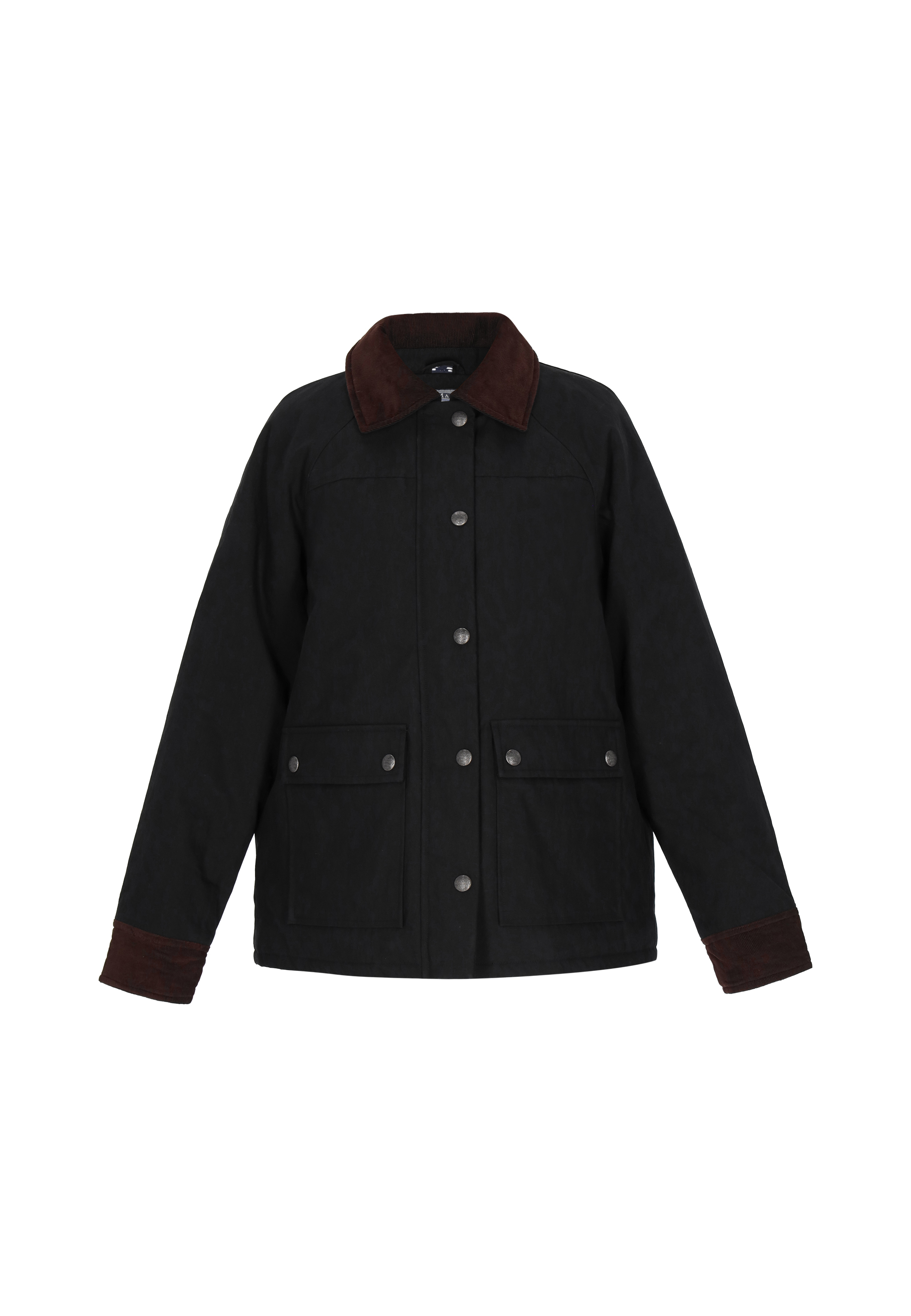 Dreimaster Jacke Frauen Schwarz M