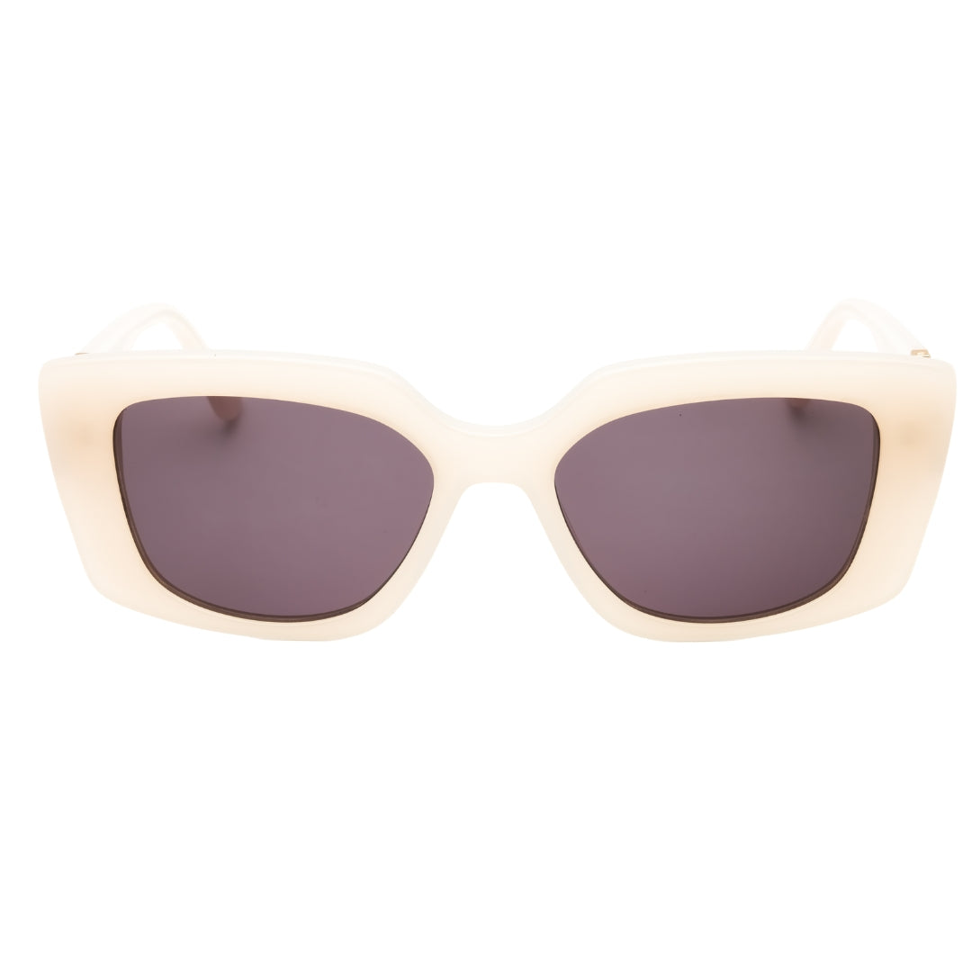 Karl Lagerfeld Milchweiße Sonnenbrille Image