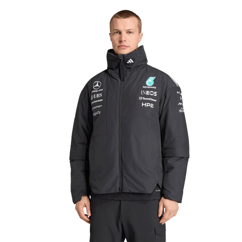 Mercedes AMG Petronas adidas F1 2026 Team Jacke – Schwarz Image