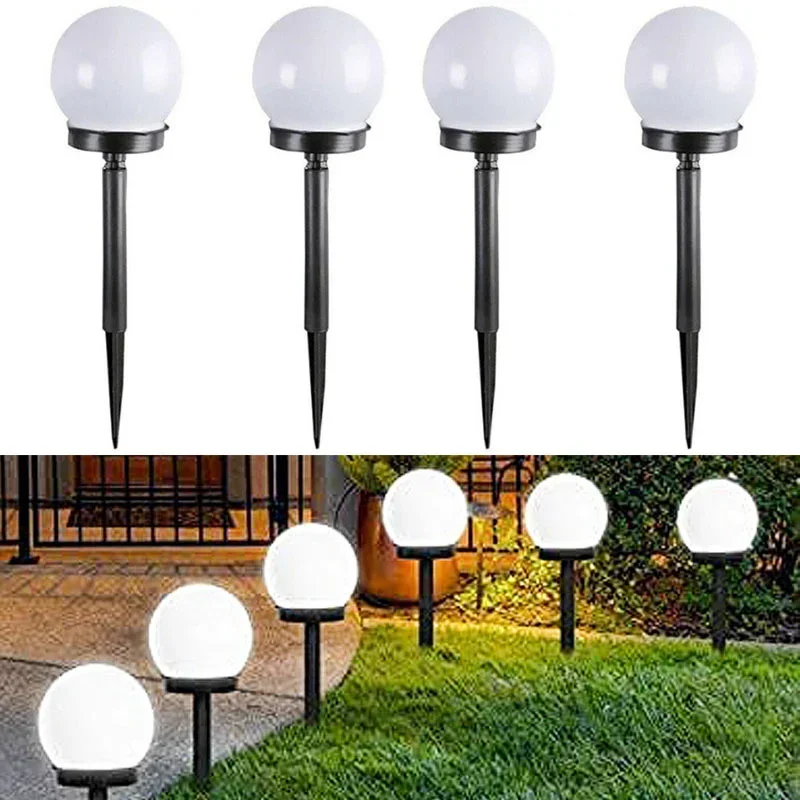1/3/6/9PC solaire alimenté LED ampoule lampe énergie lumière étanche extérieur jardin lumière rue panneau solaire boule lumières pelouse cour lampe