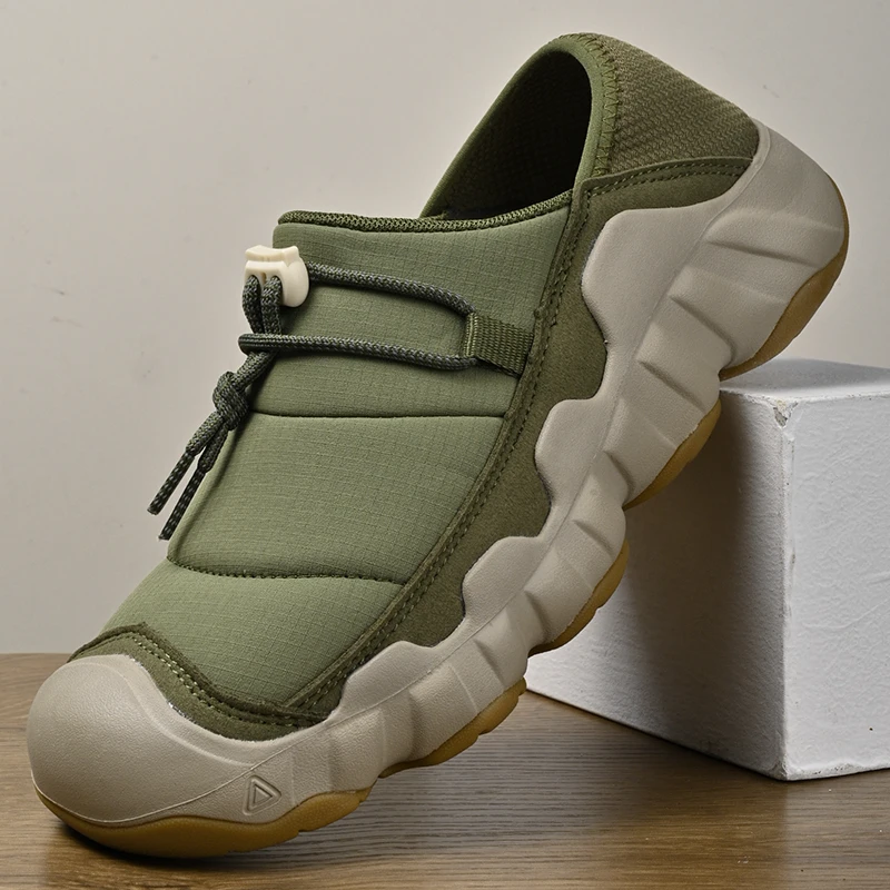 Neue Herren-Wanderschuhe, Rutschfeste Outdoor-Reise-Camping-Herrenschuhe, Winter-Baumwollgefütterte Warme Schuhe, Ganzjahres-Herrenschuhe