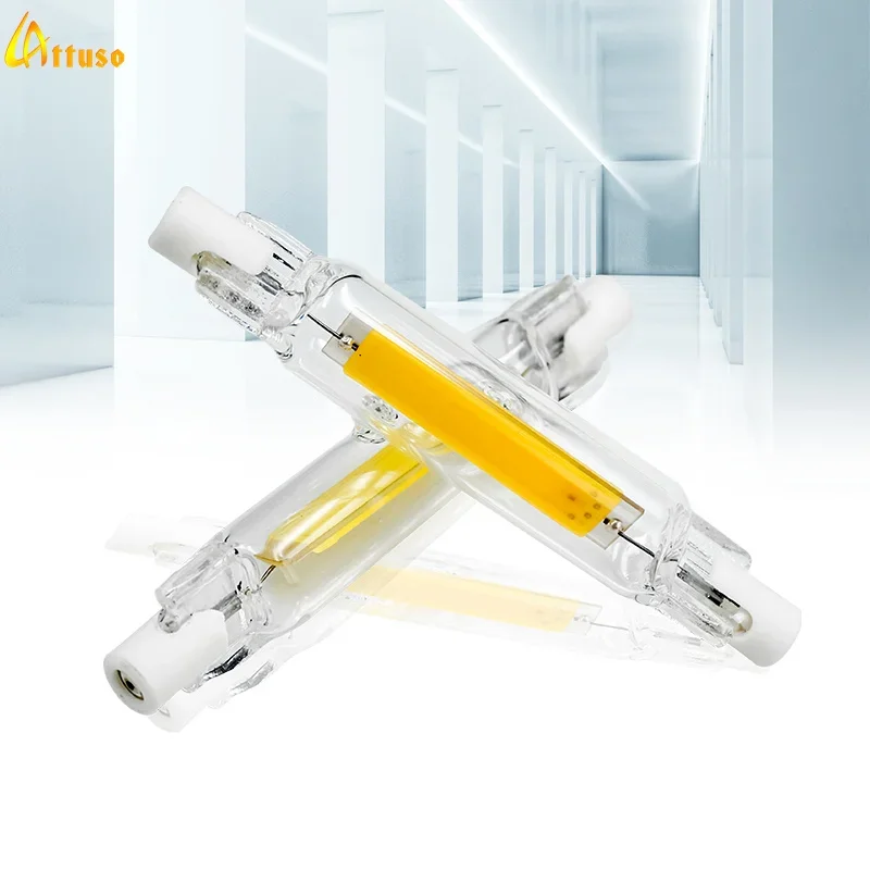 R7S LED 78mm 118mm 5W 10W 20W R7s Strahler AC 220V 110V COB Lampe Glasröhre Ersetzen 30W 50W 100W Halogenlampe Licht